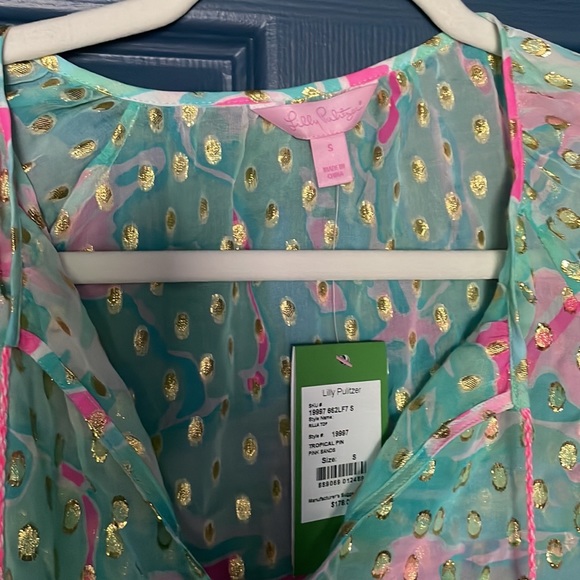 Lilly Pulitzer Blouse BRAND NEW - Picture 2 of 4